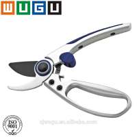 ISO9001 Garden tool High-end 50# Carbon steel Aluminum Alloy handle 8" Bypass Pruner titanium