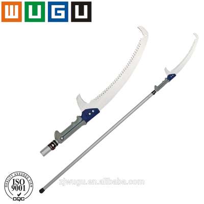 ISO9001 Garden tool Steel razor-tooth cutting teeth blade 71-3/4~115" Telescoping Pole Saw