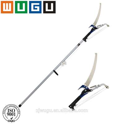 ISO9001 Garden tool 13" Medium carbon steel non-stick coating blade 96" Telescopic pole pruner