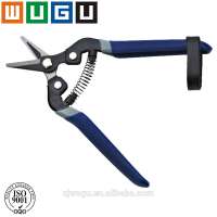 ISO9001 Garden tool Steel handle with vinyl grips Mini 6-3/4" Fruit and flower shears